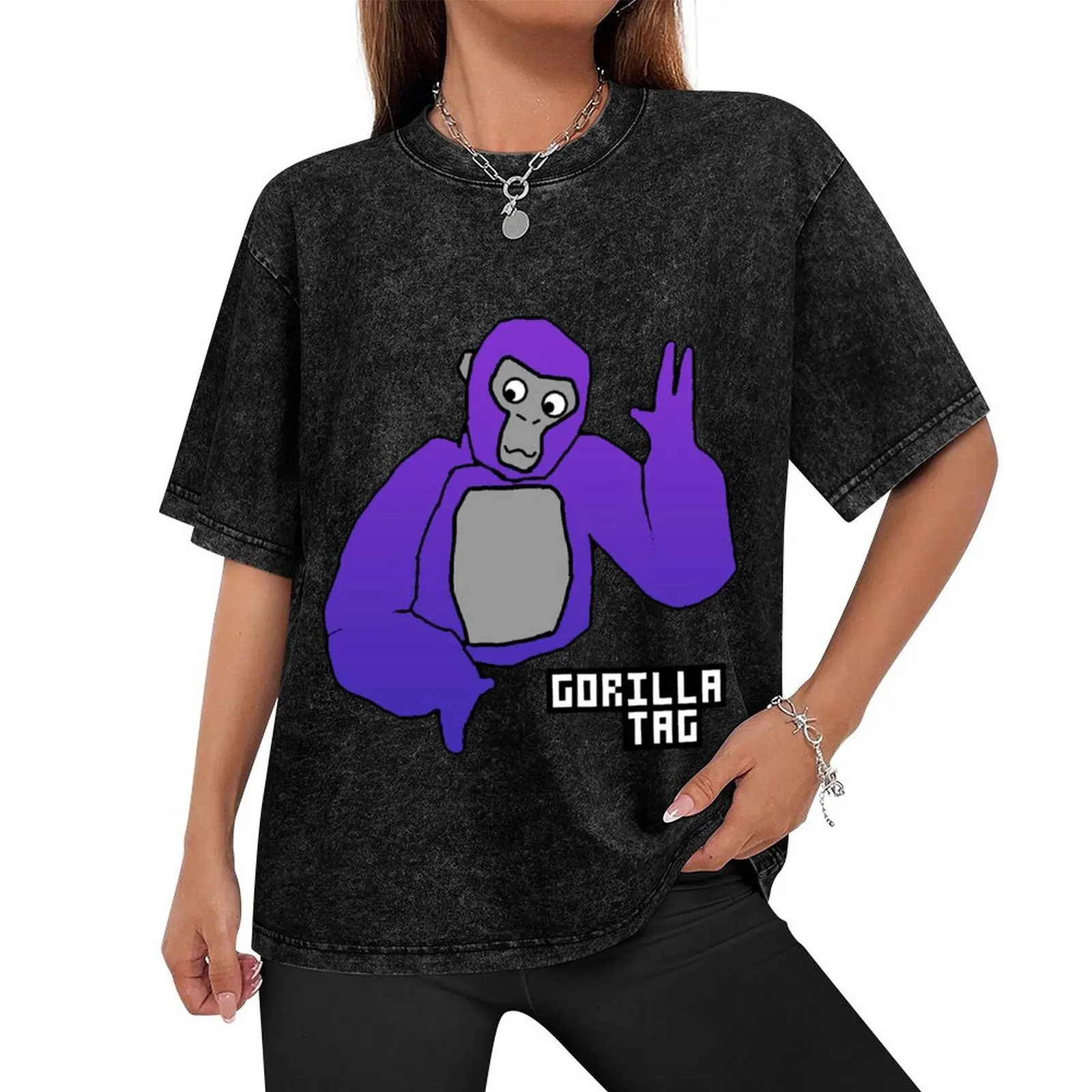 Gorilla Tag Purple - Gorilla Tag Merch Hoodie For Men, Women Shirt Boy Girl Young Shirt - Long Sleeve, Sweatshirt T-Shirt