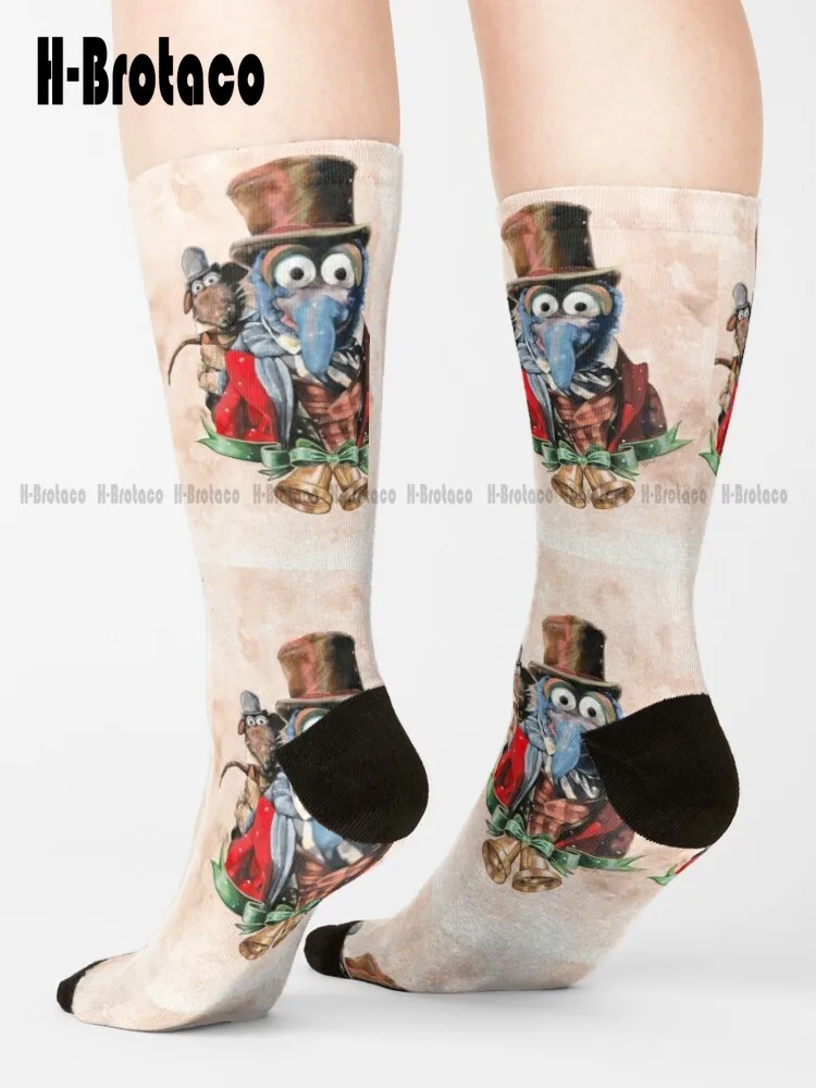 Calcetines de fútbol con estampado de Harry Potter para mujer, medias deportivas de estilo Casual, con diseño de lámpara "no The Rat", regalo personalizado, estilo Harajuku Gd Hip Hop