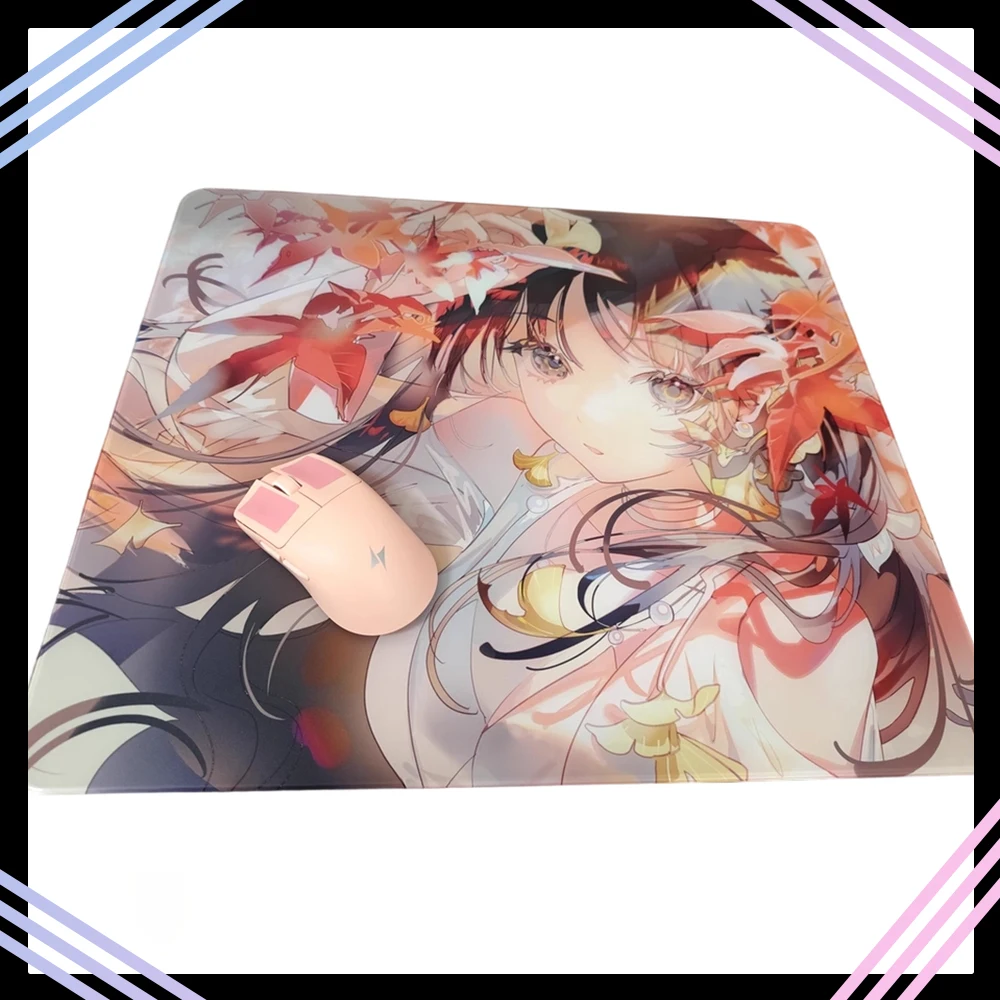 

Special Gear Autumn Whispers Glass Mousepad FPS Speed Mouse Pad Durability Coating Full Coverage PU Primer Glass Mousepads PC