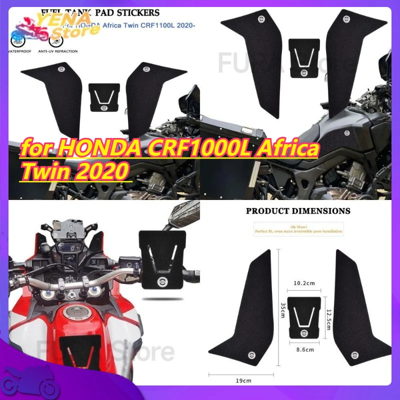 

Non Slip Body Stickers for HONDA CRF1000L Africa Twin 2020 ON Fuel Tank Stickers for Motorcycle