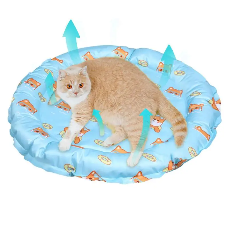 

Cat Cooling Pad Gel Small Animal Cooling Bed Dog Ice Pad Ice Cats Kennel Mat Pet Cooling Pad Summer Cool Mat Breathable Pad