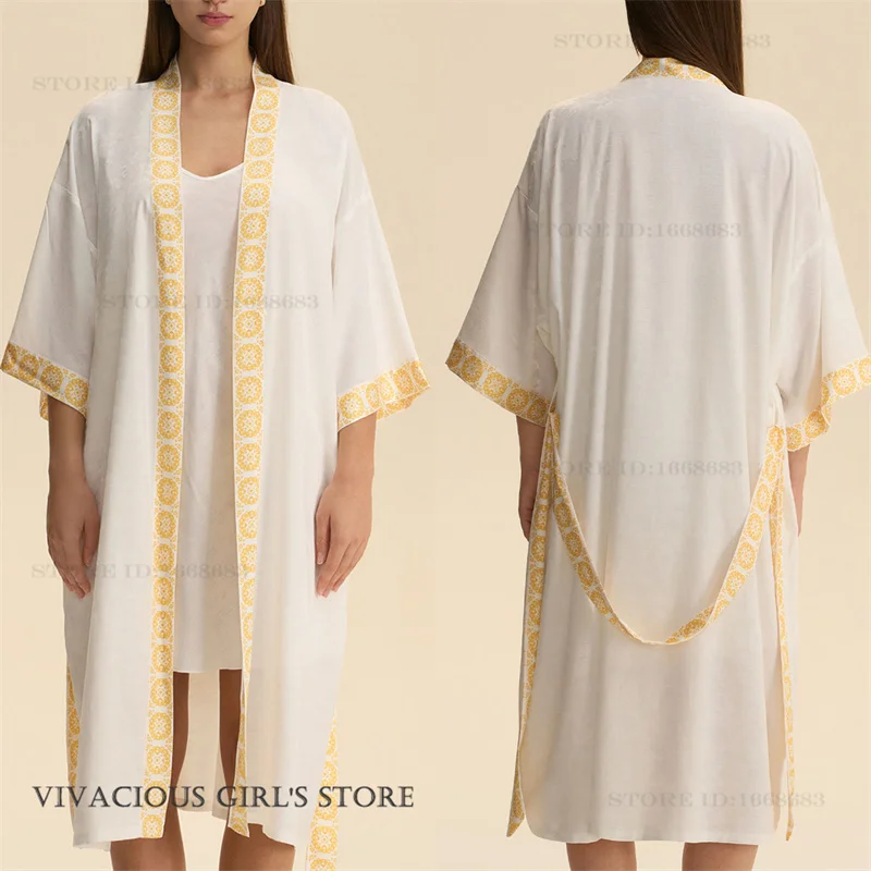 Seidige Satin Weibliche 2PCS Robe Nachthemd Sexy Intimate Dessous Nachthemd Frühling Sommer Neue Nachtwäsche Hause Kleid Lose Loungewear