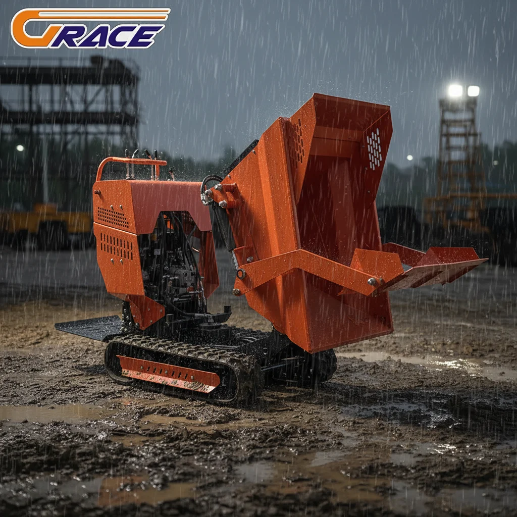 

Mini Crawler Dumper 900kg EURO 5 EPA Durable Construction Dumper Fast Delivery