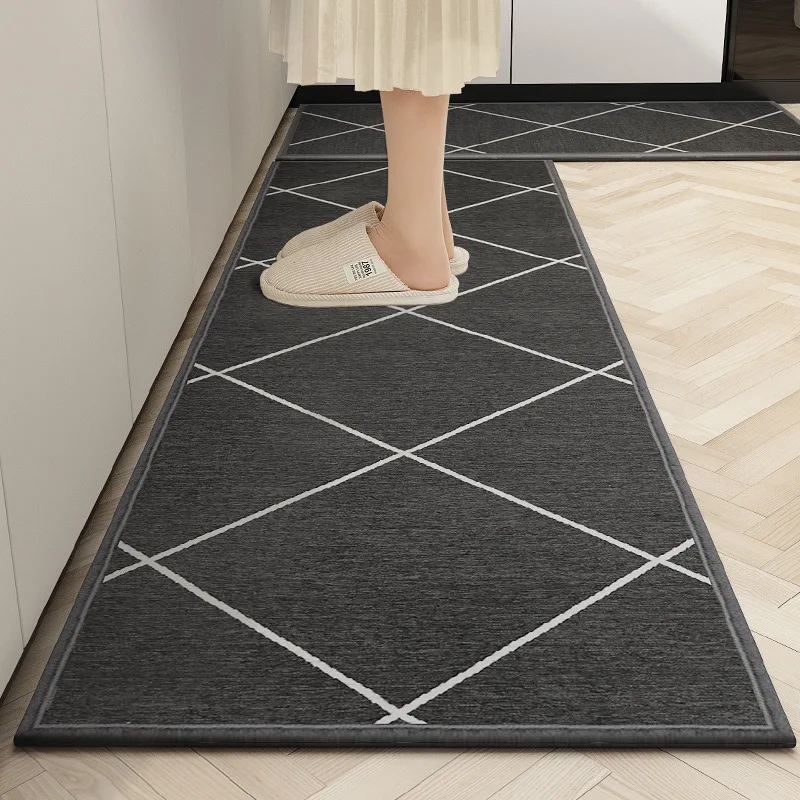 

Eovna Kitchen Mat Home Entrance Doormat Hallway Bedroom Living Room Decoration Floor Carpet Balcony Bathroom Anti-Slip Long Rug