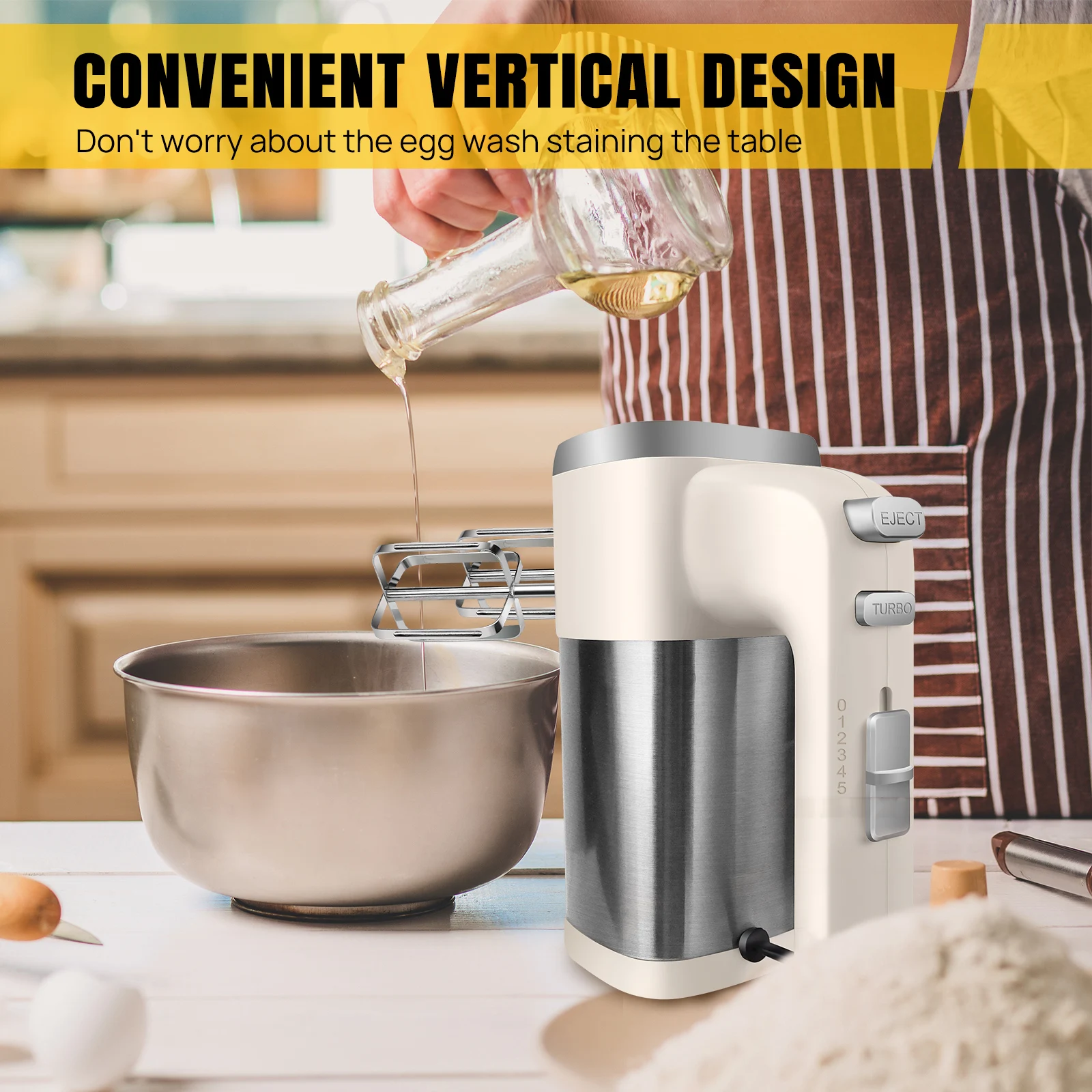 500 واط عالية الطاقة خلاط طعام كهربائي عجّان خلاط خافق البيض دوامة خفقت كريم خلاط لأدوات المطبخ المنزلية الطبخ