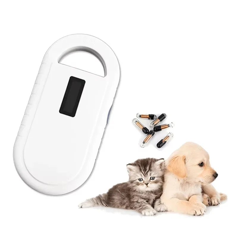 Handheld ABS Pet Microchip Scanner PT160 134.2kHz RFID ISO11784/5 Animal Tag Reader