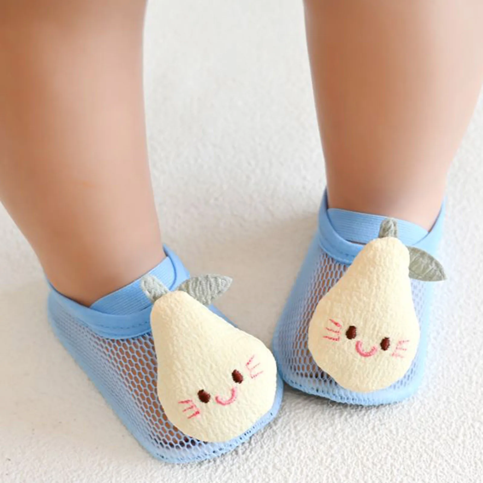 ทารกน่ารักการ์ตูนเด็กรองเท้าเด็กถุงเท้ารองเท้ายางนุ่ม Sole เด็กรองเท้าผ้าใบ Bebe Booties First Walker Zapatillas