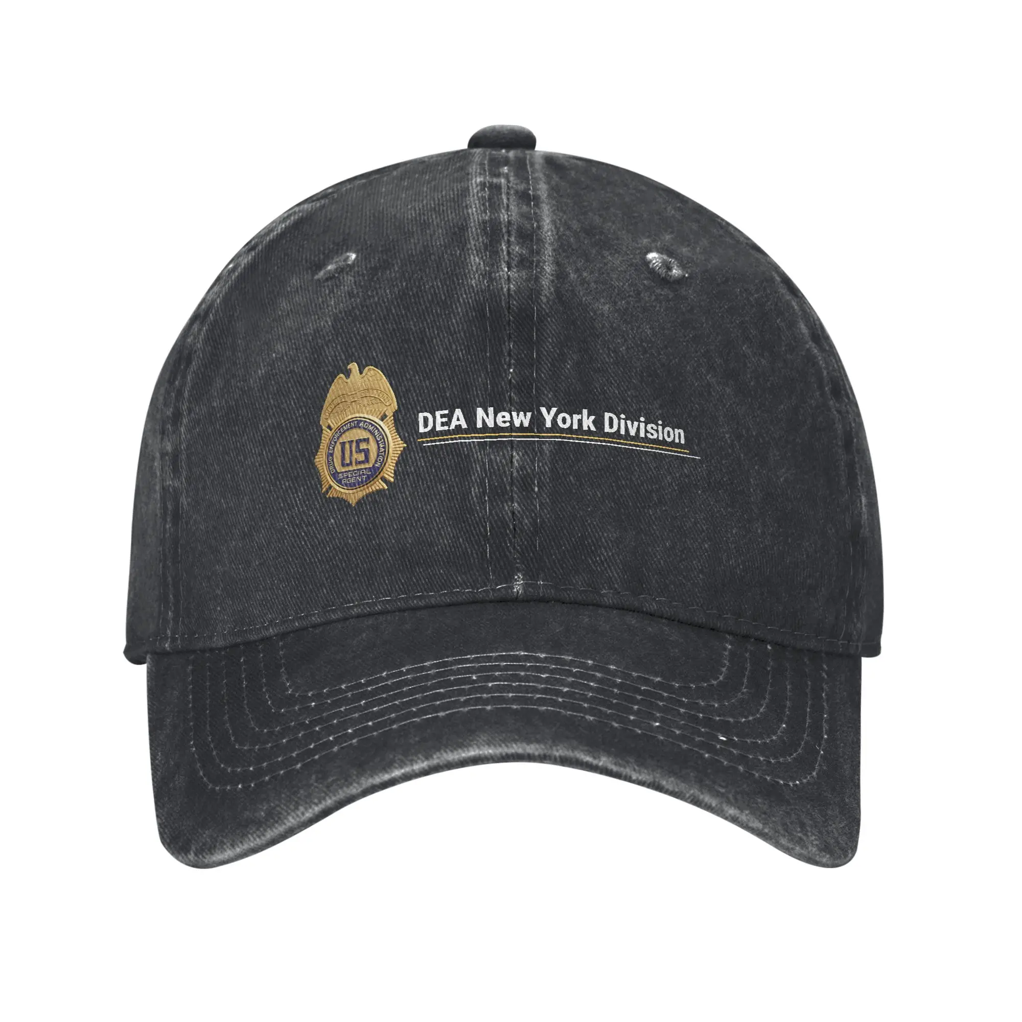 Gorra De Béisbol Lavada De La Agencia Federal De Interdicción De EE. UU. (DEA), Estilo Y2K, Divertida, Tipo Camionero, Para Vera