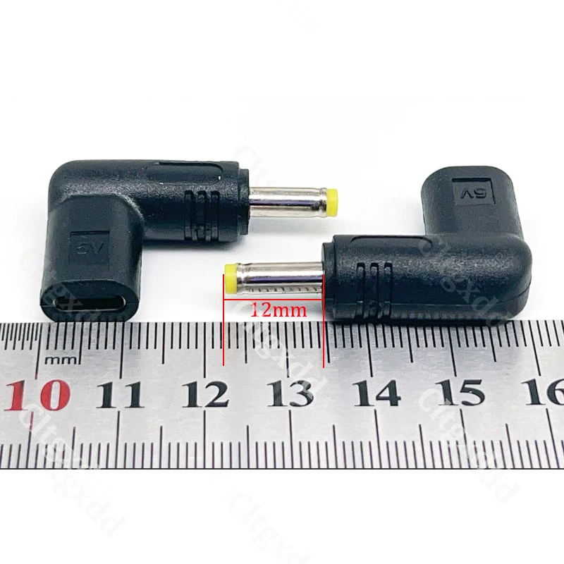 Cltgxdd 2 Stück 5V Typ-C zu DC Ladekonverter USB zu DC 4,0x1,7mm Stromkabel Geeignet für PSP 1000 2000 3000 0,8M – Detail 2