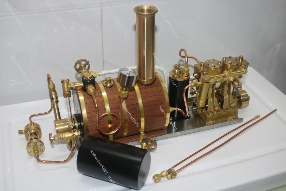 Inline Two-cylinder Reciprocating Steam Engine Model Power Pack A1