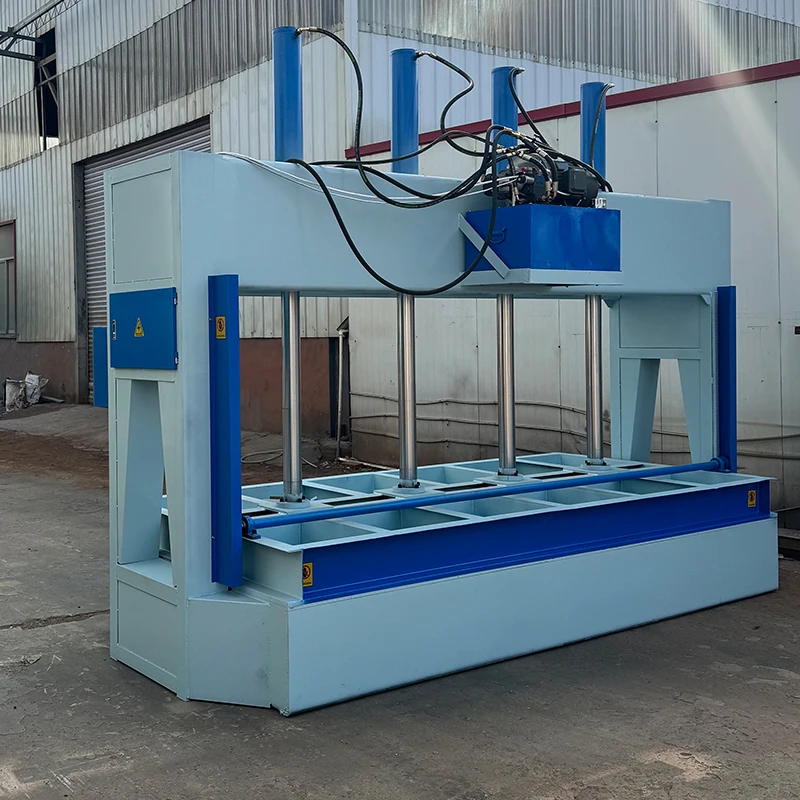 Woodworking Machinery 80Ton 100Ton Door Press Machine Fully Automatic Hydraulic Wood Veneer Cold Press Machine - view 2