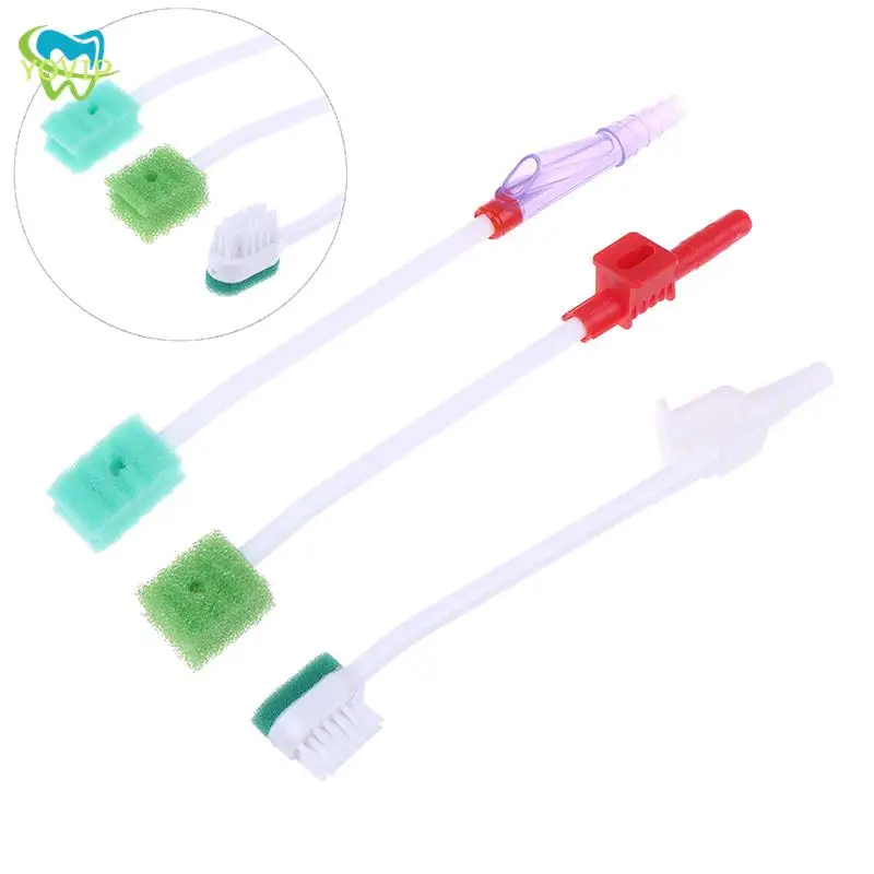 Disposable Medical Sponge Toothbrush ICU Suction Swab Oral Care Single Use Suction Toothbrush System Oral Hygiene