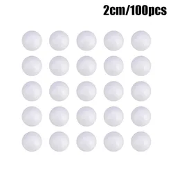 Wedding Decoration Modeling Craft Solid Polystyrene Foam Balls Round Spheres DIY Stuff Parts 20mm - 30mm