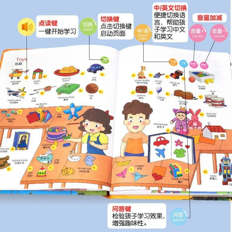 

English Enlightenment Audiobook, Children's Early Education Cognitive, Pinyin, Language & Literacy Enlightenment