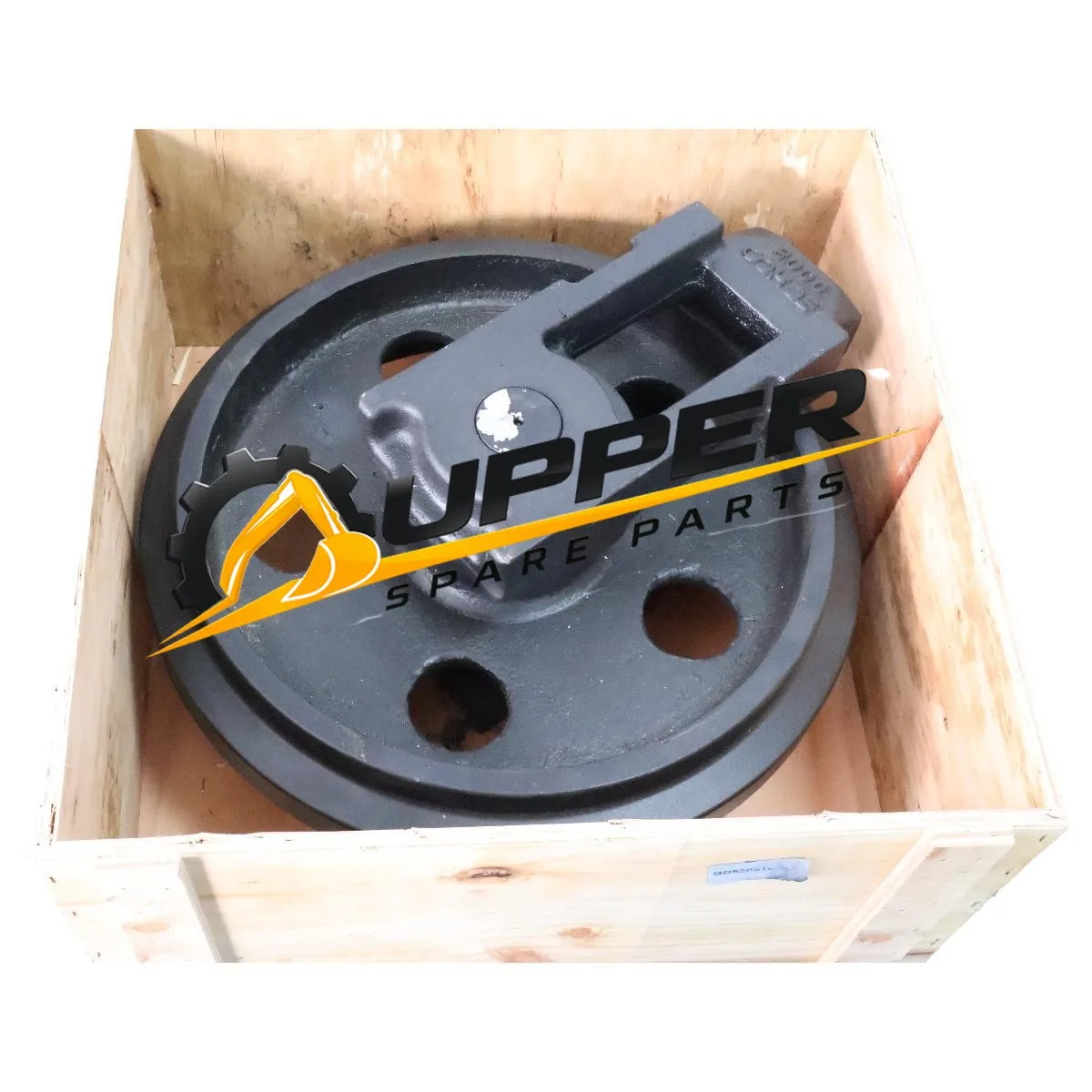 Front Idler RD809-21300 RD80921300 For Kubota Excavator KX080-3 KX080-4 KX080-5