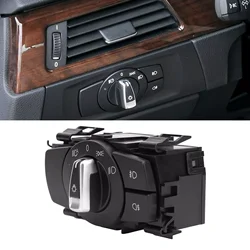 Car Headlight Switch Assembly Head Lamp Rotary Knob Button Cap For BMW 1 3 X1 Series E90 E91 E92 E93 E84 E81 E82 E87 E88