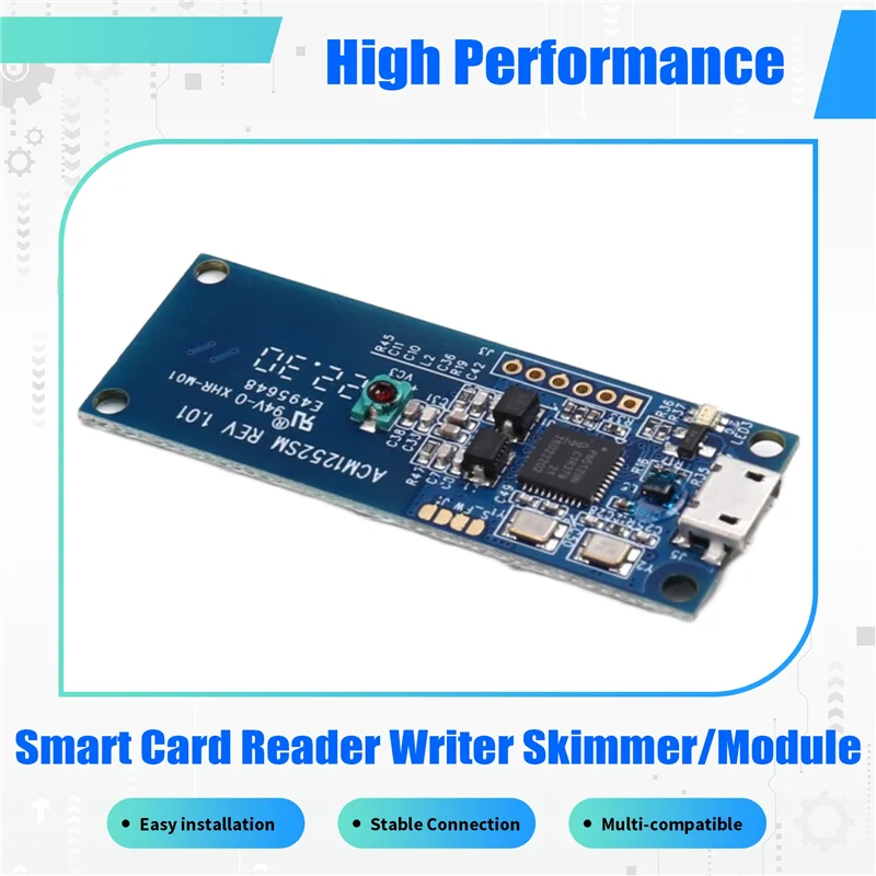 【Last-Chance!】Contactless Smart Card Reader Writer Skimmer/Module Smart Card Reader Writer Module Contactless Smart Card Reader