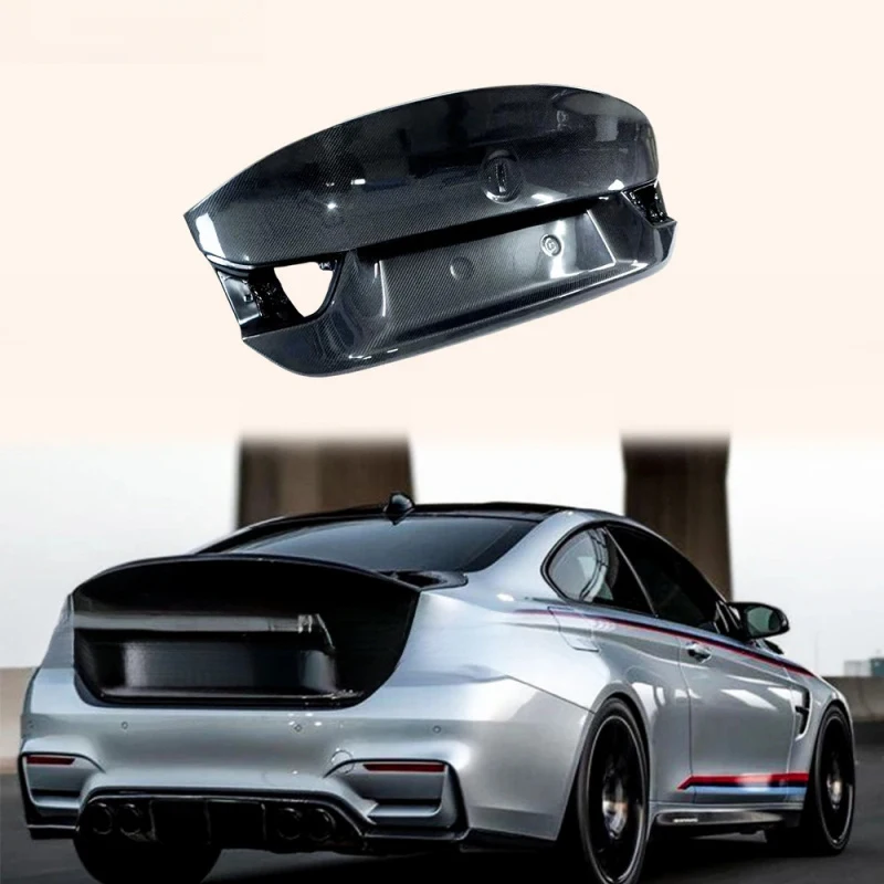 

For F82 M4 2014-19 Coupe Carbon CS Style Rear Ductail Trunk Boot Lid