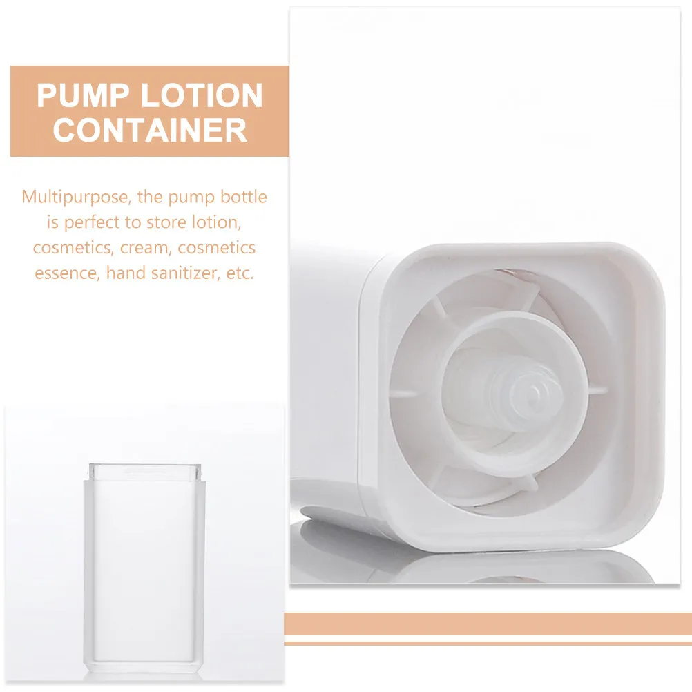 3Pcs Matte Surface Airless Pump Bottle Space Saving Travel Lotion Dispenser Multipurpose Container for Creams Serums - view 3