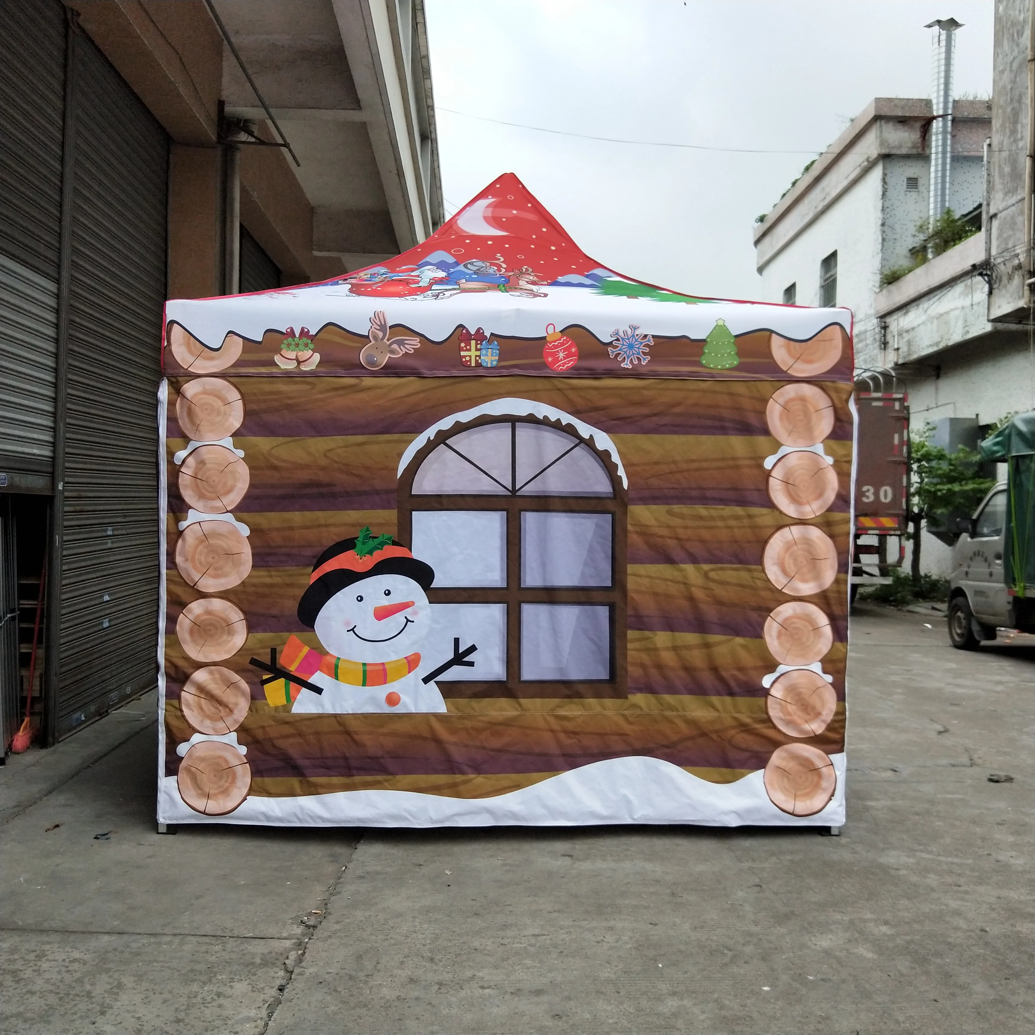 Custom Canopy Tent 10x10 with  - огляд і ціна Gazebo Pop Up