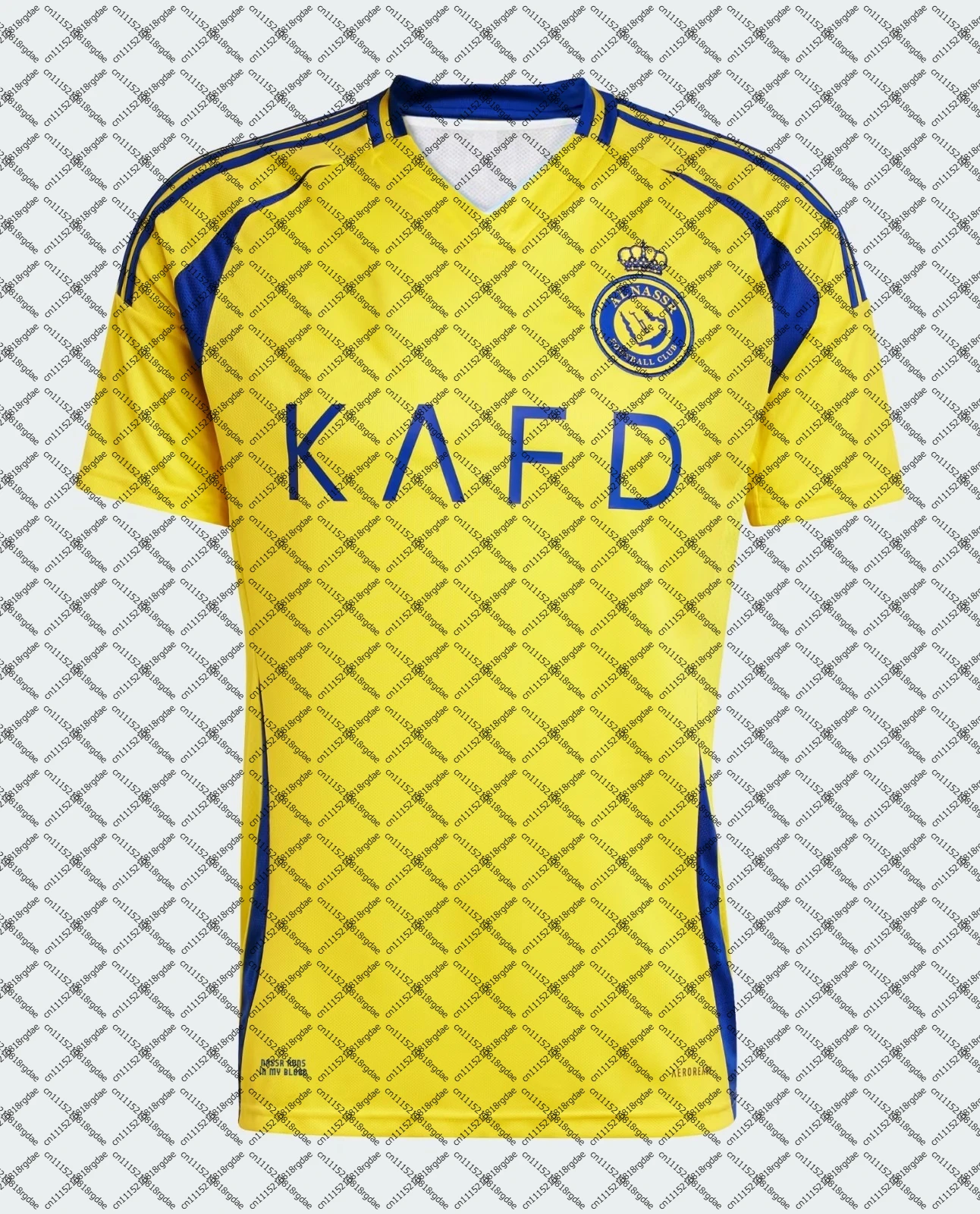Saudi Arabia Nassr-styles Football Jersey Short Sleeve Soccer T-Shirt Quick‑Dry Fans Version Sport Uniform Tops Family Kids Tees