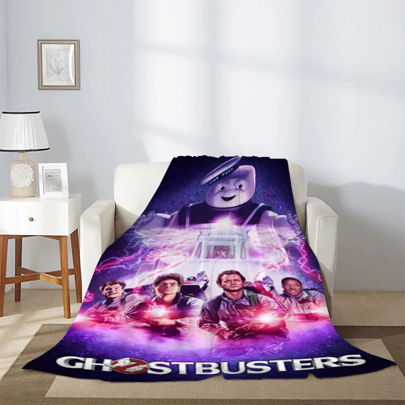 

G-Ghostbusters Decorative Movie Sofa Blanket Fluffy Soft Blankets & Throws Microfiber Bedding Knee Winter Warm Fleece Nap Luxury