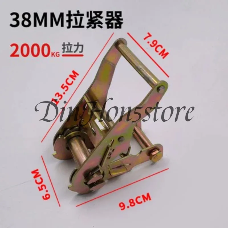 Tightener, strapping with ratchet tensioner, rope tightener, corner group chuck 253850mm truck strapper
