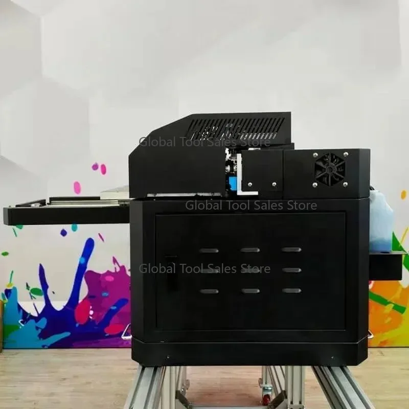 Industrial Multifunctional LED UV Inkjet Printer, Digital Flatbed Printer for Flat & Cylindrical Object Printing