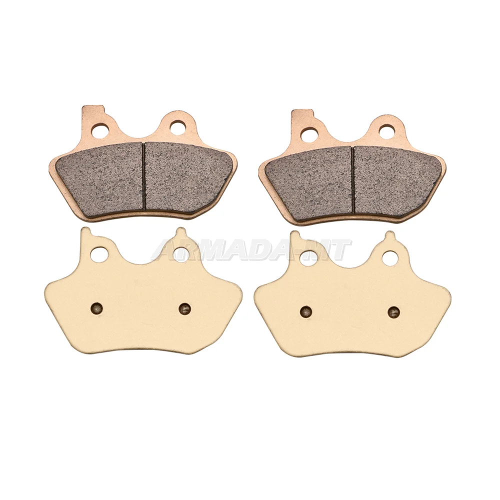 Front Rear Brake Pads For Harley Sportster XLH883 Flat Track 2000-2003 Custom XL883 R 100th Anniversary XL 53c 1200c 1200s 00-03