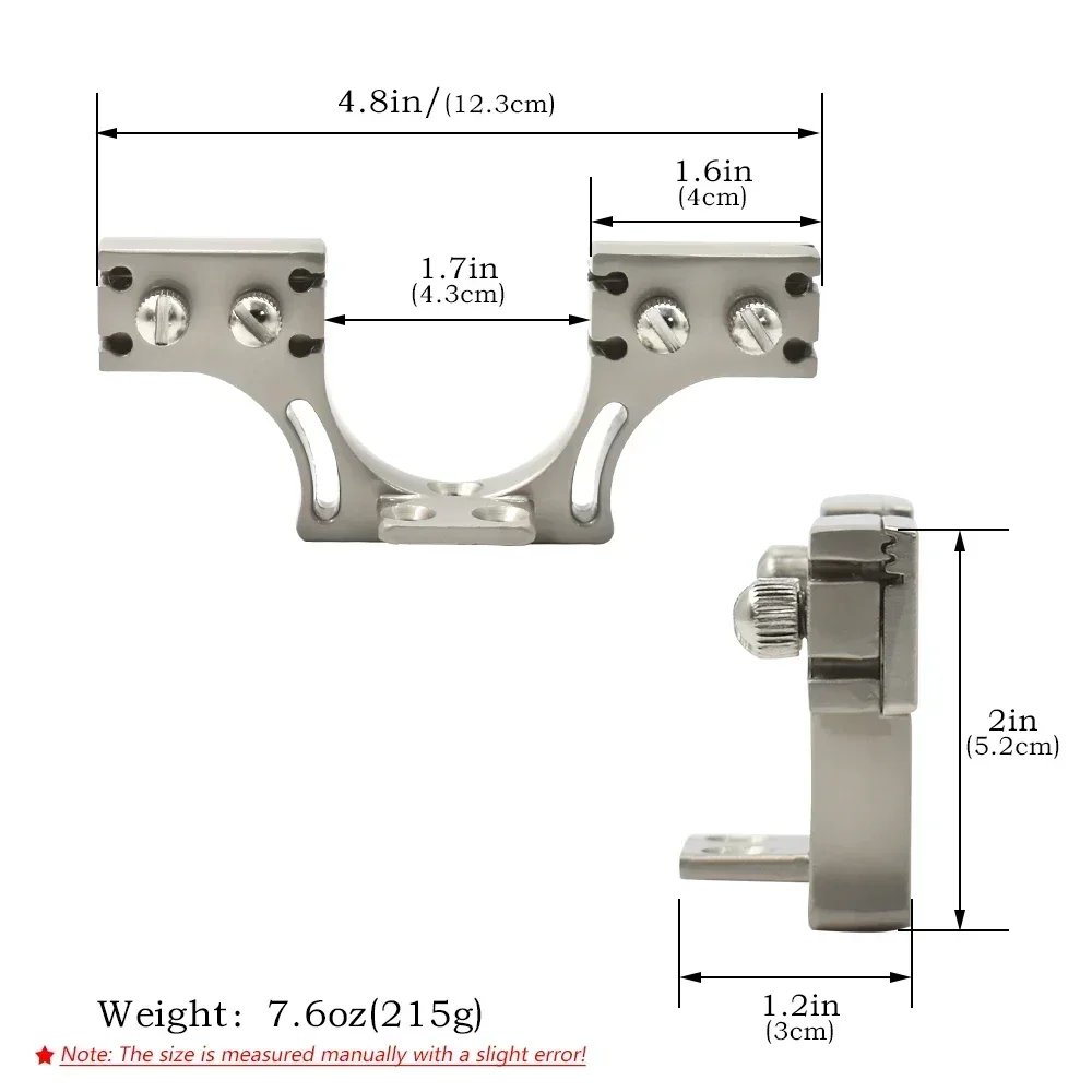 G002 Alloy Dual -use Slingshot Accessories Homemade Long Sling -for Archers DIY Slingshot Accessories Removable Slingshot Parts view 2