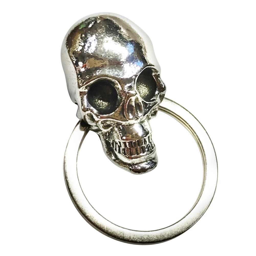 Universal Modified Key Cover Decorative Key Accessory Metal Demon Skull Key Cap for Most Motorcycles Halloween Party Favors - Image 4