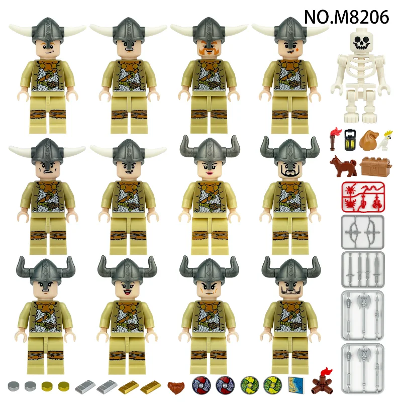 子供用ビルディングブロックおもちゃミニフィギュアヒューマノイド人形漫画のキャラクター誕生日プレゼント子供のための教育プレイセット