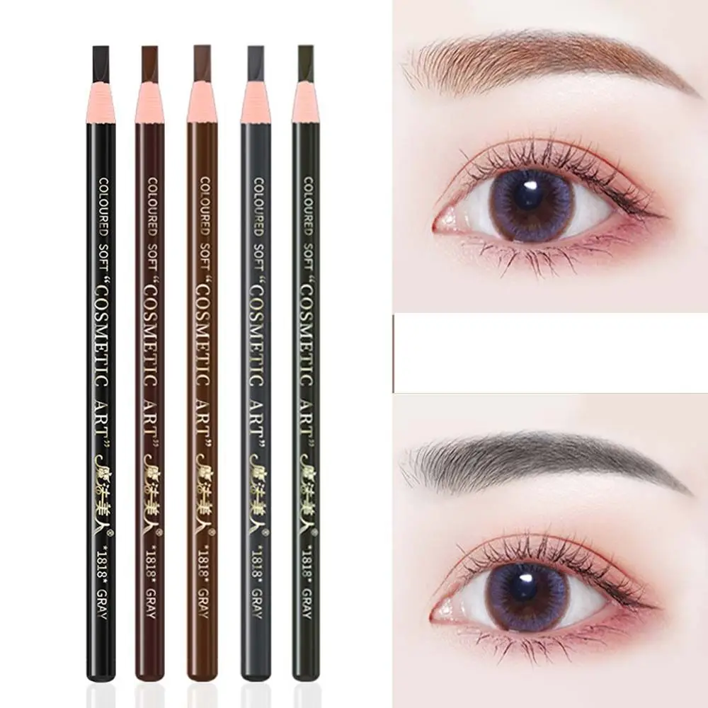 Stylo pour teinter les sourcils, outil de maquillage naturel, ne fleurit pas, peeling, longue durée