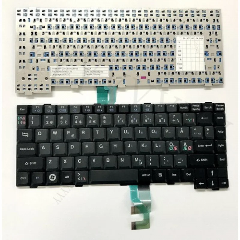 

QНовая скандинавская клавиатура для Panasonic Toughbook CF-28 CF-29 CF-30 CF-31 CF-52 CF-53