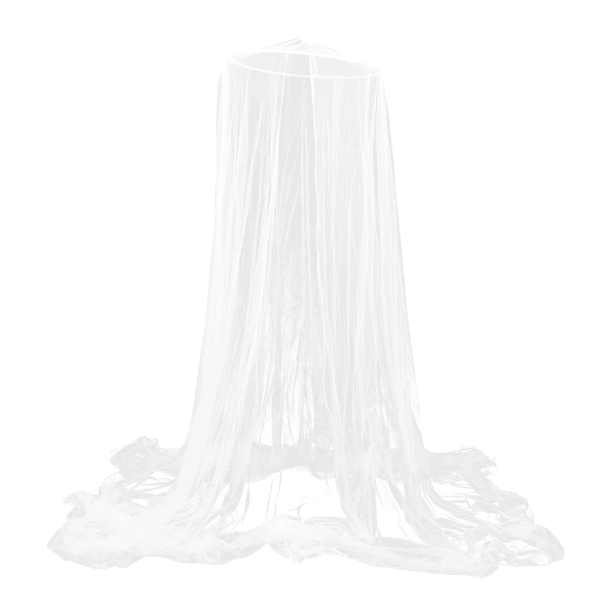 

Dome Hammock Curtain Mosquito Net Premium Polyester Single Door Round Bed Canopy Hanging Bedroom Lightweight Sturdy Skin