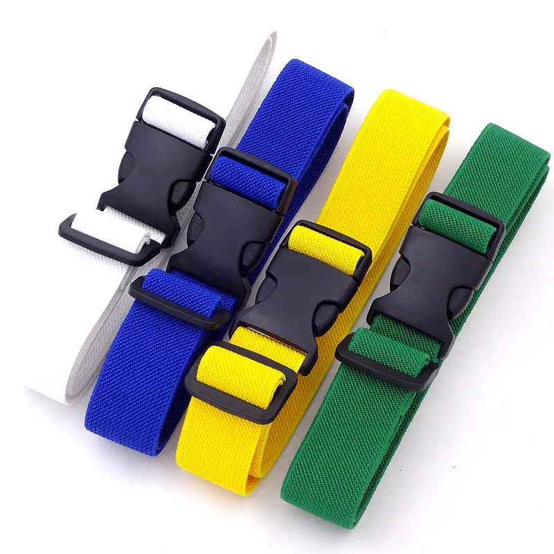 Training Belt Summer Insert Buckle Pants Belt Woven Waistband Mult-colors Children's Belt Boys Girls Elementary School