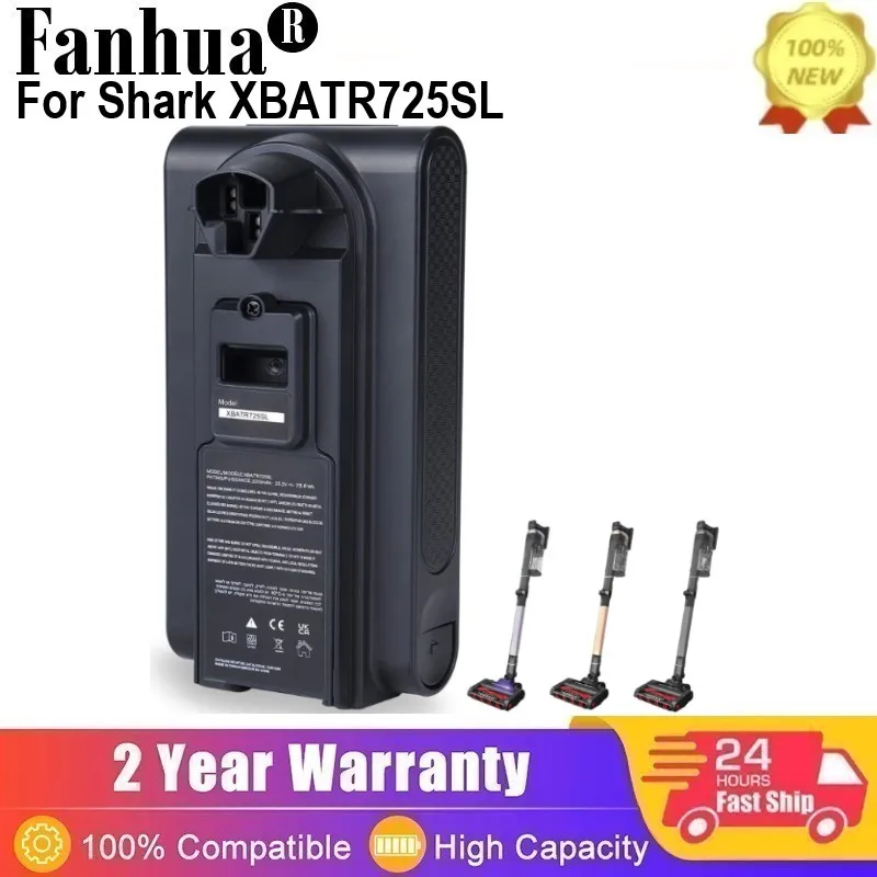 IZ840H,IZ862H,UZ865H, 1Z862HC,UZ865HCCO Shark 무선 진공 청소기와 호환되는 Shark XBATR725SL용 배터리 교체
