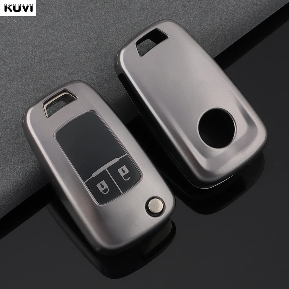 2 3 Buttons TPU Car Flip Key Case Cover For Chevrolet Cruze Aveo Trax Sail Malibu Captiva Opel Vauxhall Astra J Corsa Insignia view 2