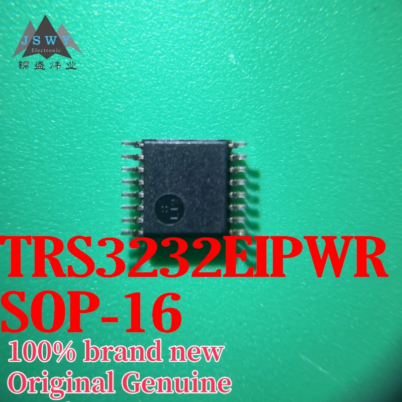 (10/50개) TRS3232EIPWR TRS3232 실크스크린 RS32EI TSSOP-16 트랜시버 재고 있음 전자제품 무료 배송