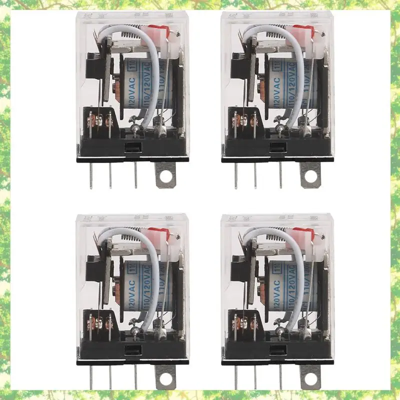 Smart-4X JQX-13FL Катушка переменного тока 110 В DPDT 8-контактное 8P электромагнитное силовое реле
