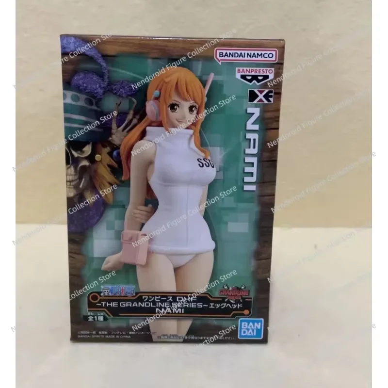 In Voorraad Bandai BANPRESTO DXF EEN STUK De Grandline Serie Egghead Luffy Sanji Nami Bonney Zoro Anime Action Figure Collection