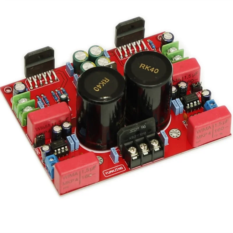 Placa amplificadora de Audio Digital, estéreo, Hifi, fiebre, LM3886TF, 68W x 2, 2,0 canales