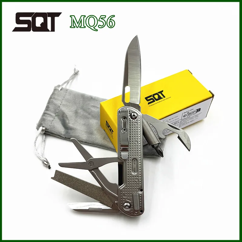 

BHBT Mini Multitool Knife EDC Multi-tool Pocket Knife Portable Outdoor Camping Multi Functional Tool With Detachable Clip