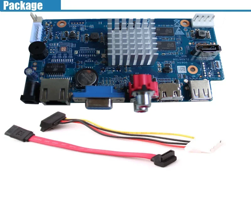 Langue standardisée Nunua AI NVR NVR4108-4KS3 NVR4104-4KS3 NVR4116-4Ks3 4K H.dissis réseau enregistreur vidéo carte PCB