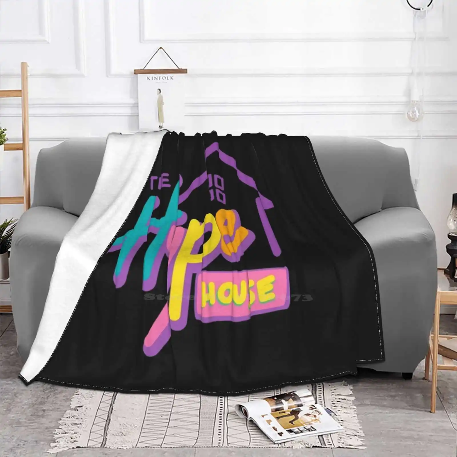 The House Soft Warm Throw Blanket Charli Damelio Renegade Daisy Keech Dixie Damelio Alex Warren Ryland Storms Connor Yates Nick