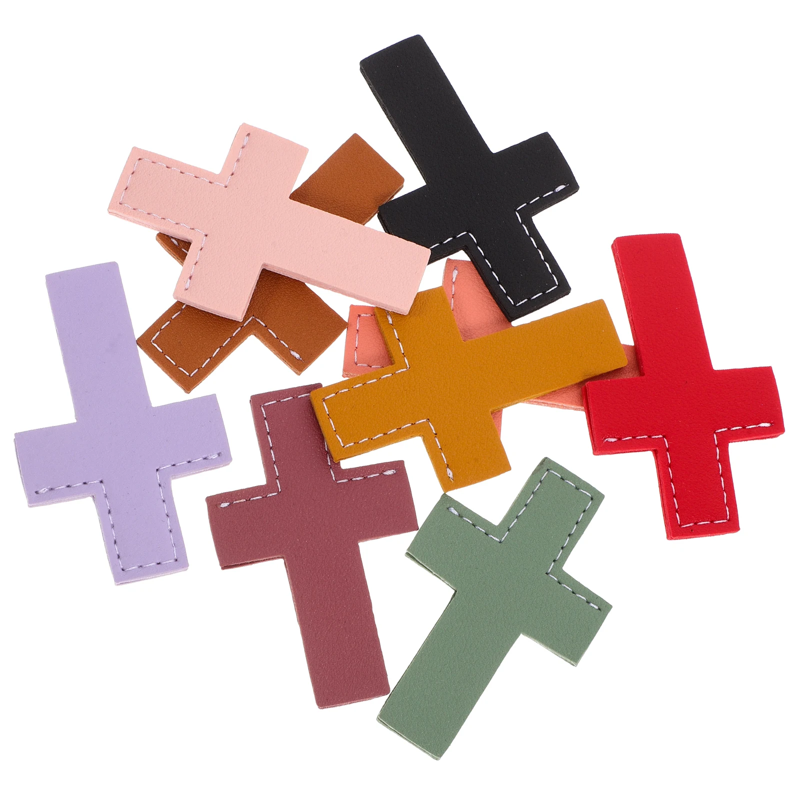 

9pcs Bookmarks Mini Cross Page Markers Portable Reading Accessories Elegant Design Bookmark Folder For Books Journals Notebooks