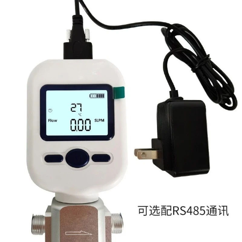 الهواء المضغوط الأكسجين النيتروجين مقياس الجريان الصغير شاشة ديجيتال مقياس الجريان الشامل 485 بيانات MF5706MF5712 #3