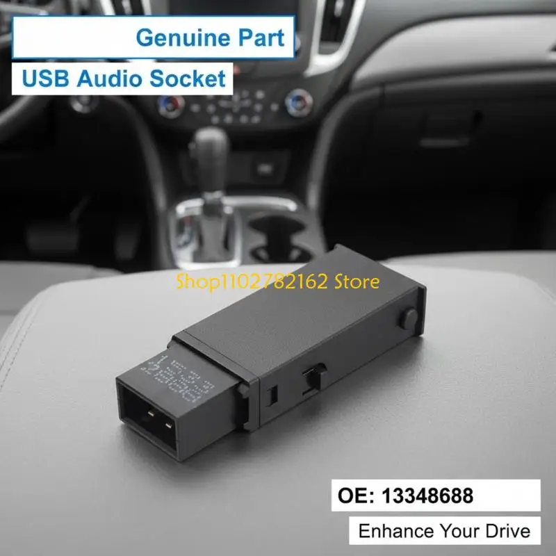 547B Direct Fit USB Replacement Socket 13348688 For Multiple Model Provide Power Supply During Travel