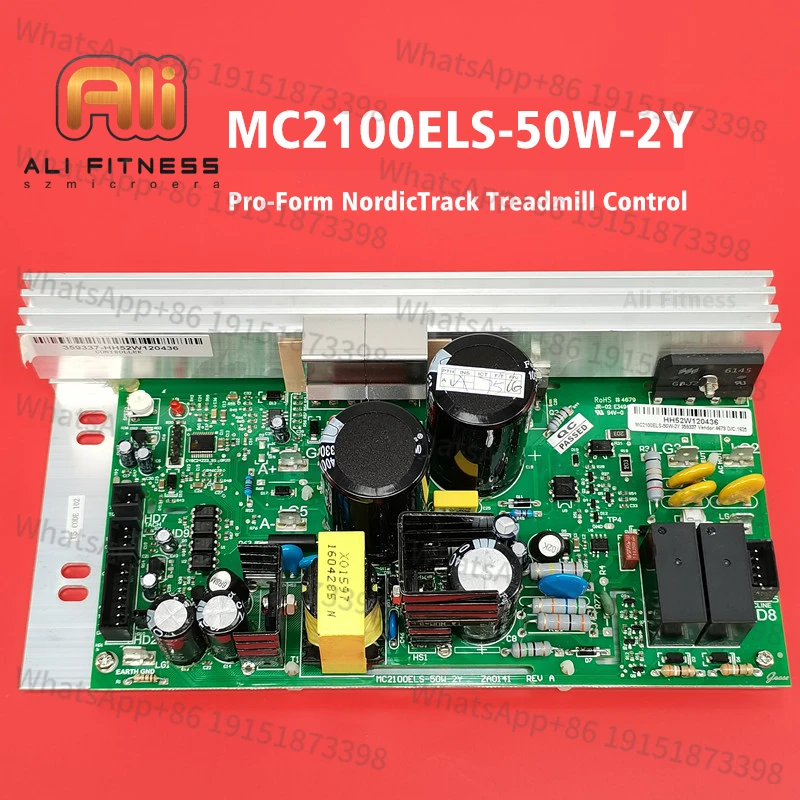 MC2100ELS 50W 2Y contrôleur de moteur de tapis roulant d'origine 220VDC carte de commande inférieure carte d'alimentation pour ICON ProForm Nordic Track
