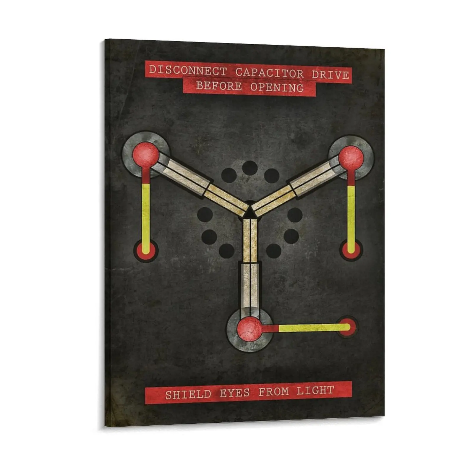 

Флюс Конденсатор Холст Картина Украшение Железная Вечеринка Гараж Кино Настенные Картины в Рамке